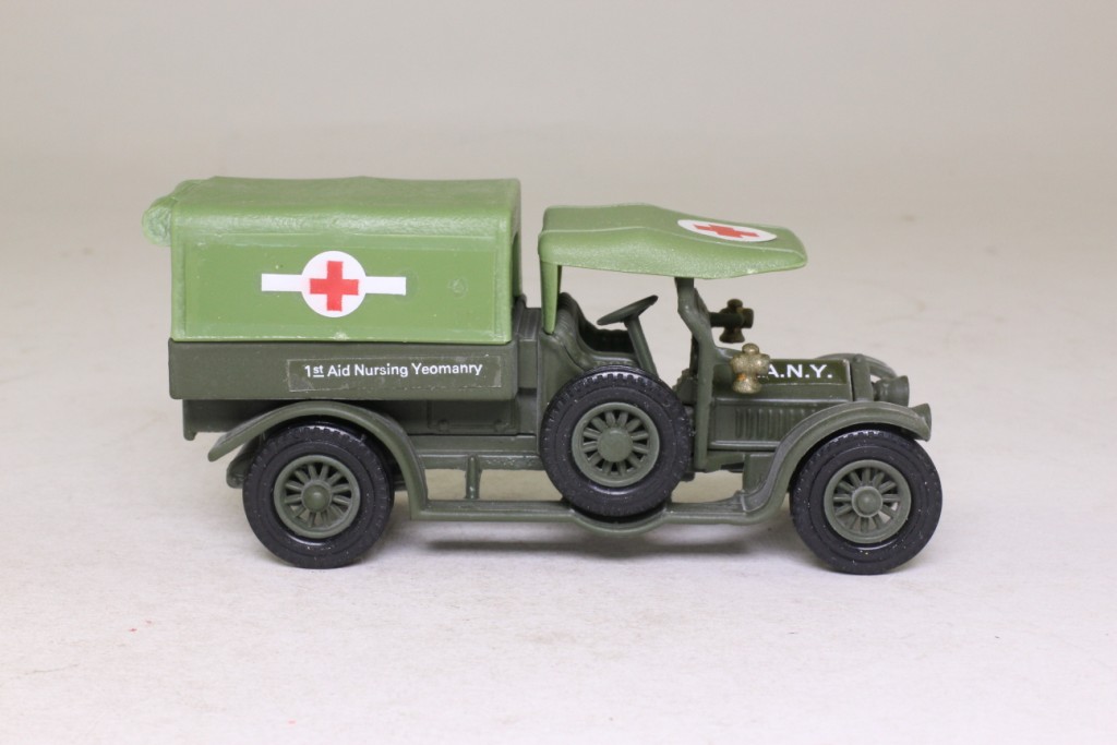 AC53; FANY Ambulance (World War One Ambulance; FANY); 1918 Crossley Lorry